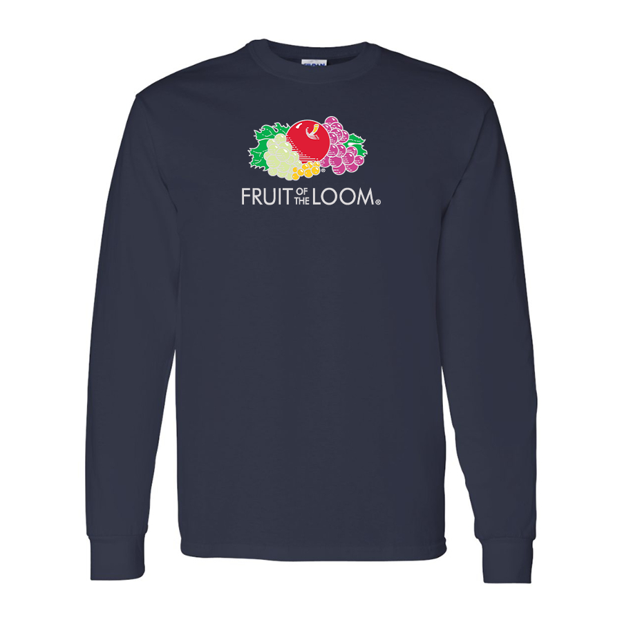 Men's Fruit Of the Loom Gildan Heavy Cotton Long Sleeve T-Shirt