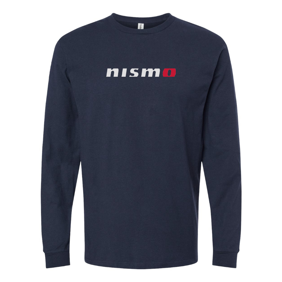 Men's Nismo Logo Cotton Long Sleeve T-Shirt