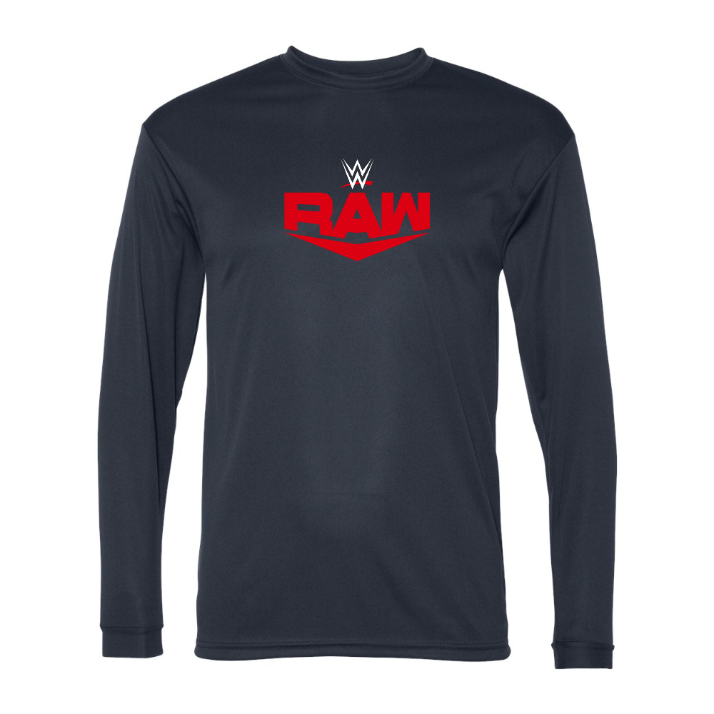 Men's WWE Raw Performance Long Sleeve T-Shirt