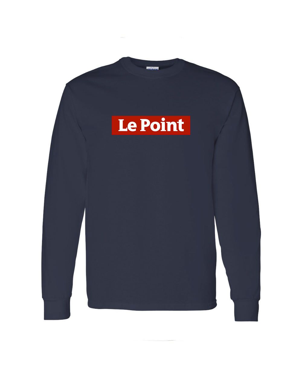 Men's Le Point Gildan Heavy Cotton Long Sleeve T-Shirt