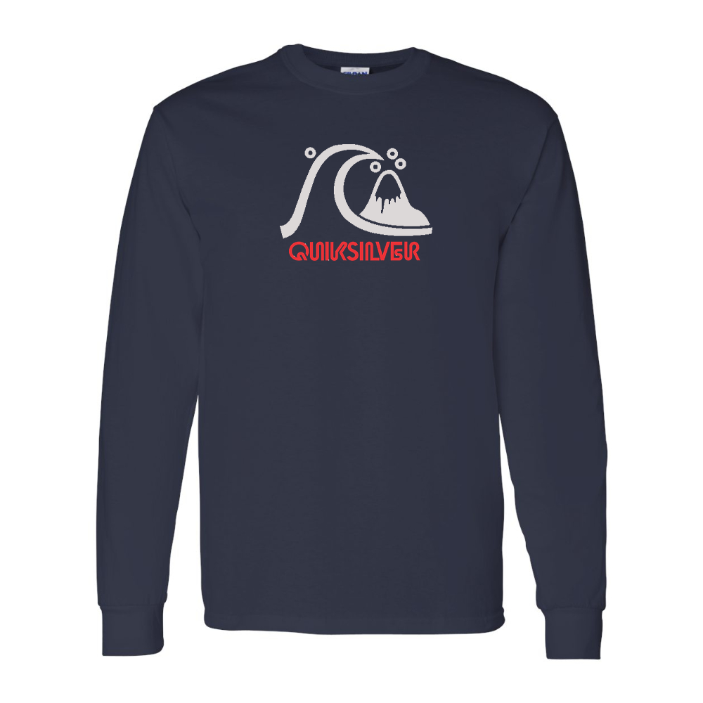 Men's Quicksilver Gildan Heavy Cotton Long Sleeve T-Shirt