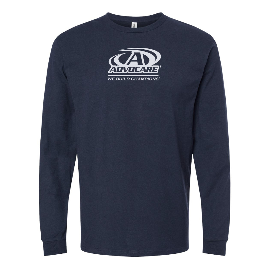 Men's Advocare Logo Cotton Long Sleeve T-Shirt