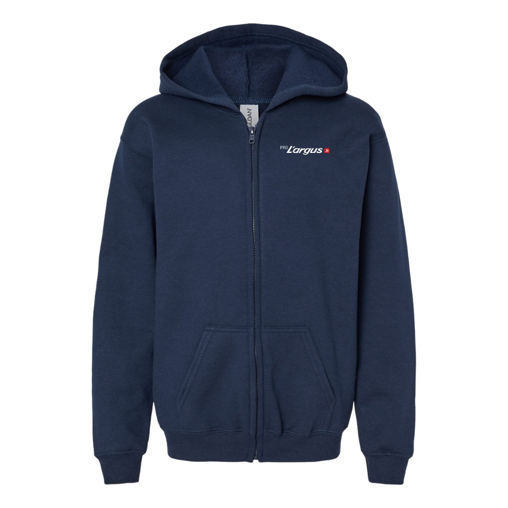 Youth Pro Largus Gildan Heavy Blend Full Zip Hooded Sweatshirt