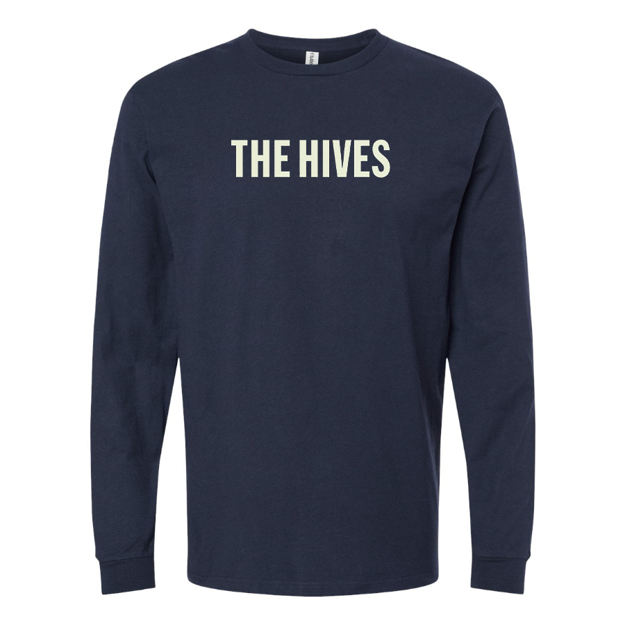 Men's The Hives Logo Cotton Long Sleeve T-Shirt