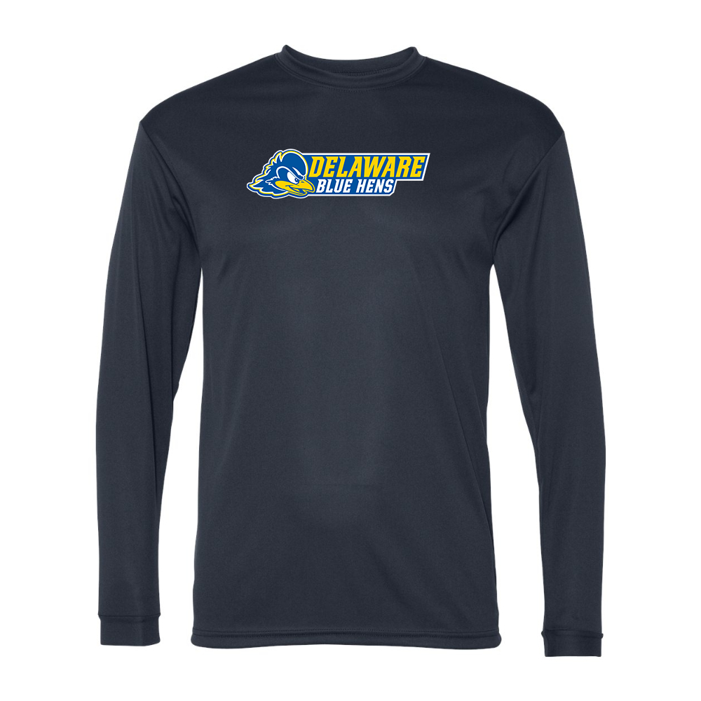 Men's Delaware Blue Hens Performance Long Sleeve T-Shirt