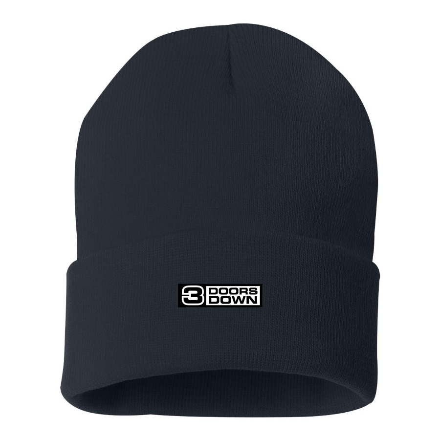 3 Doors Down Logo Beanie Hat