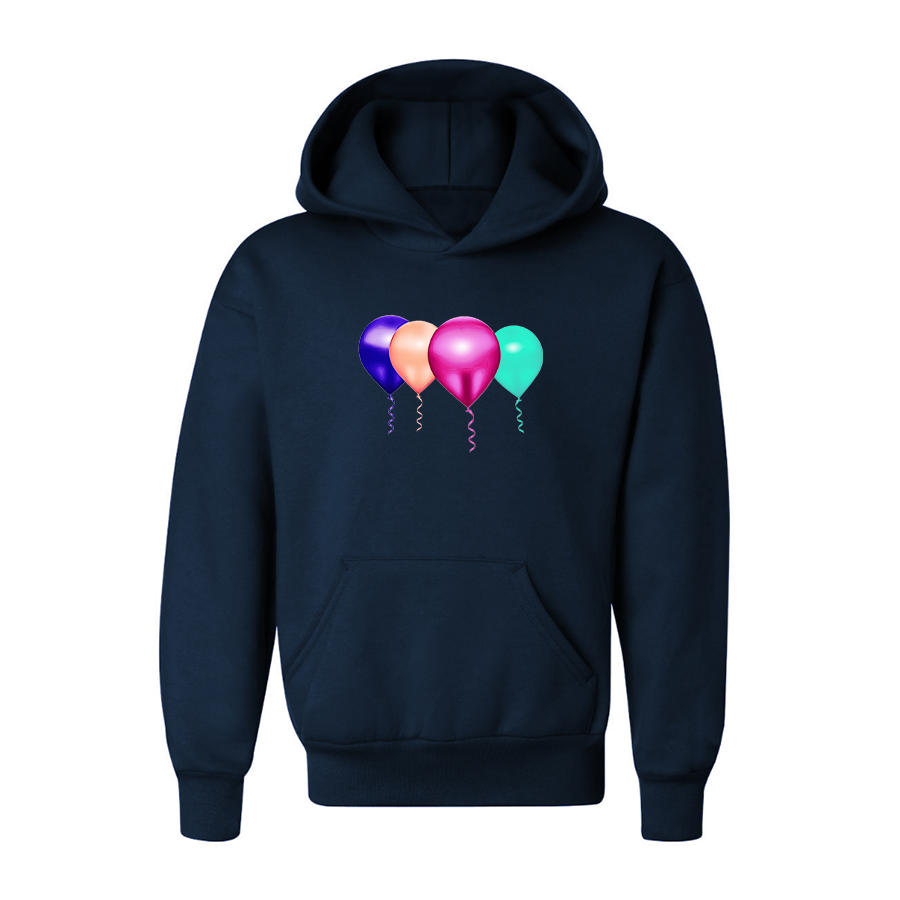Youth Balloon-Emojis Pullover Hoodie