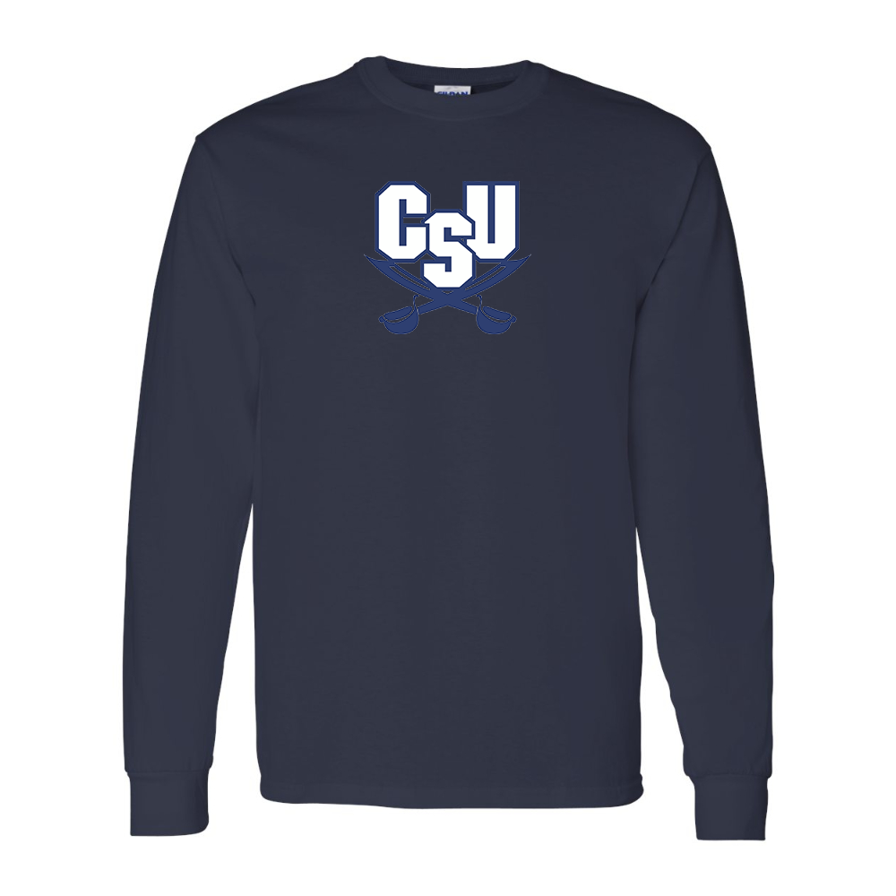 Men's CSU Buccaneers Gildan Heavy Cotton Long Sleeve T-Shirt