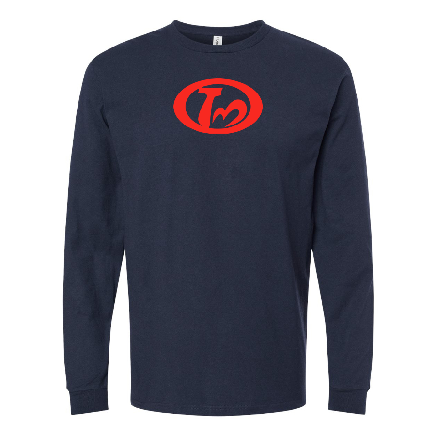 Men's Tianma Logo Cotton Long Sleeve T-Shirt