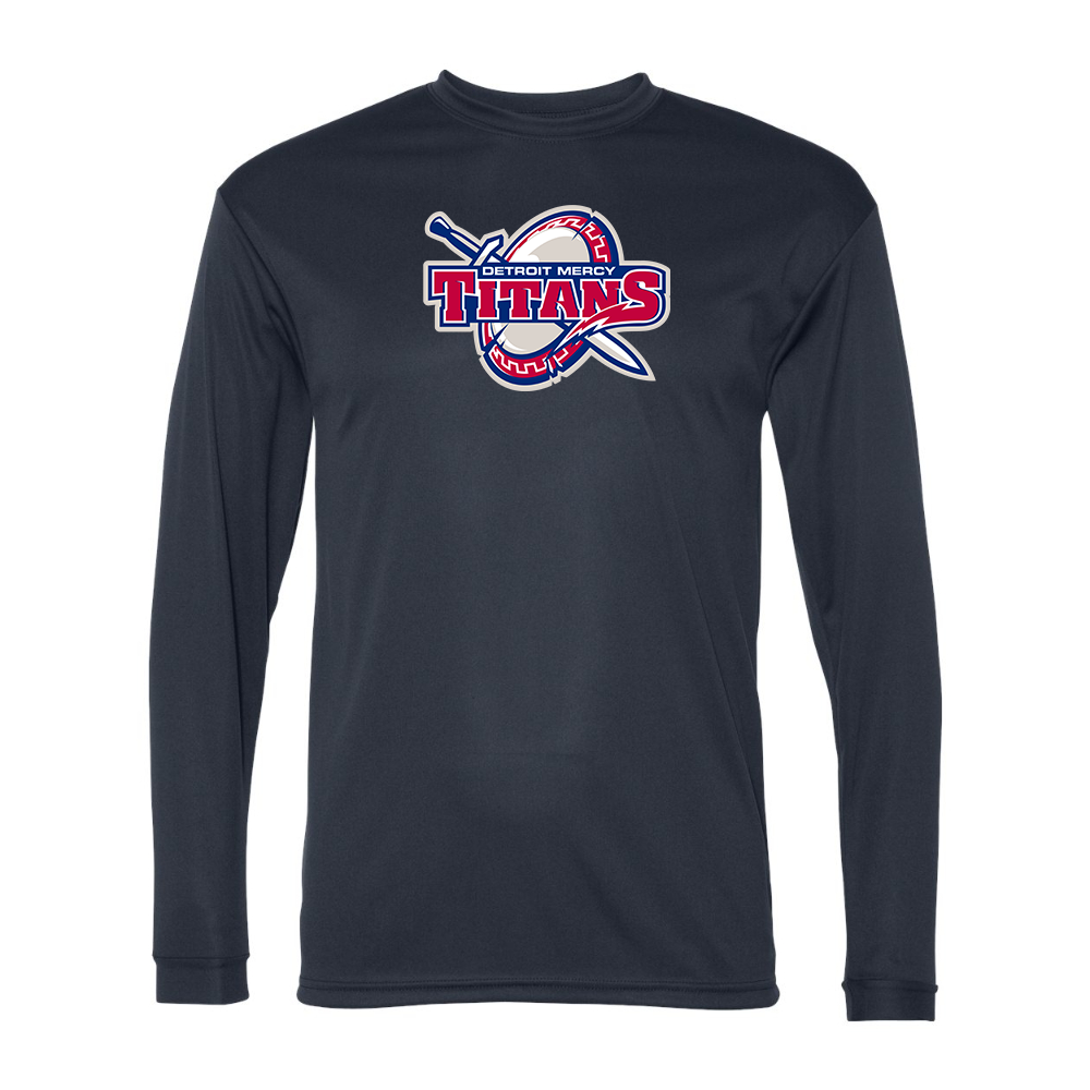 Men's Detroit Titans Performance Long Sleeve T-Shirt