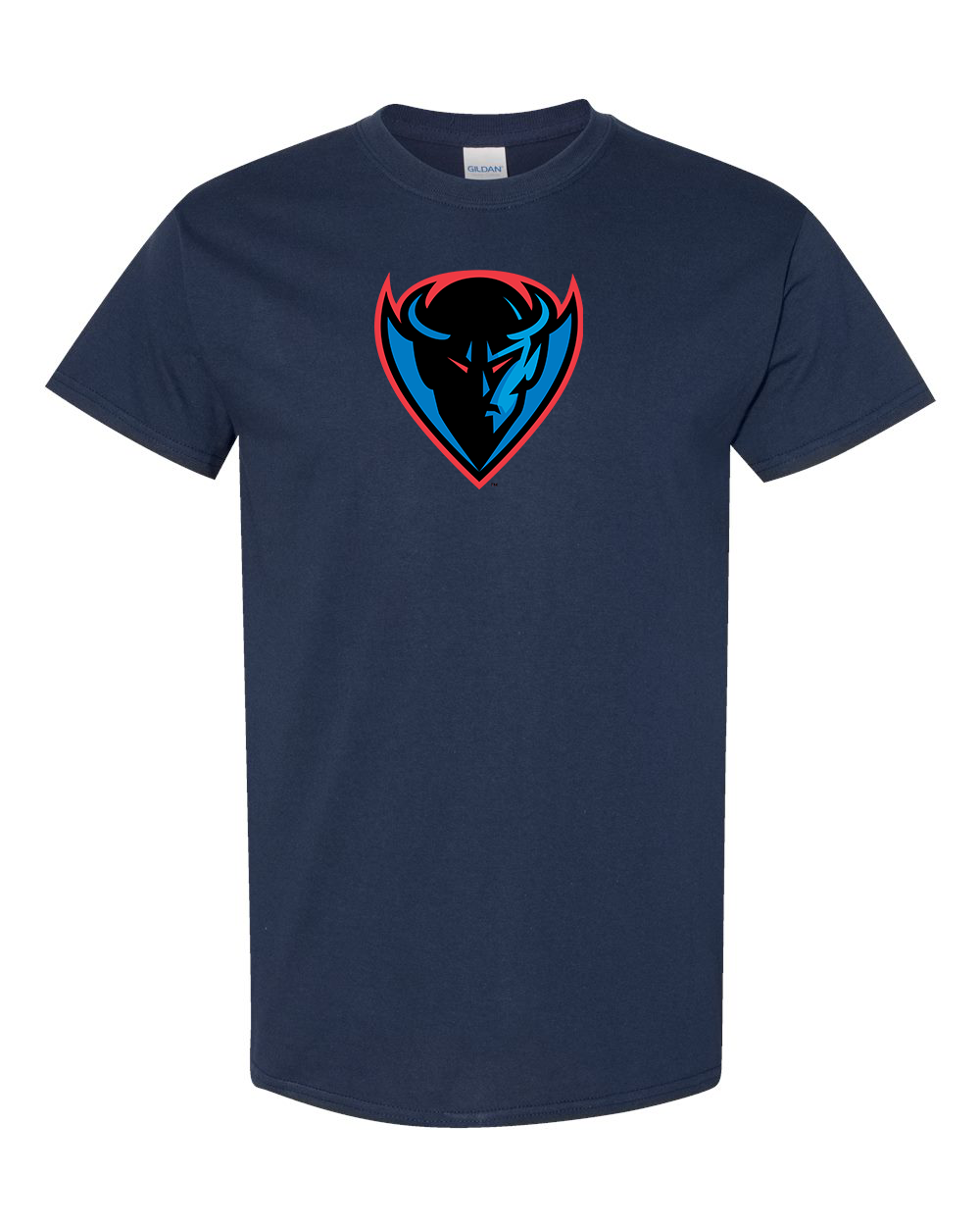 Men's DePaul Blue Demons Gildan Heavy Cotton T-Shirt