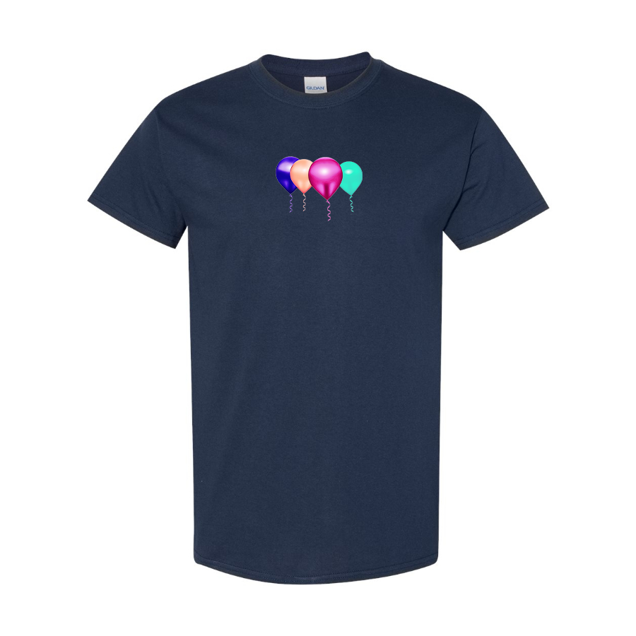 Men's Balloon-Emojis Logo Cotton T-Shirt