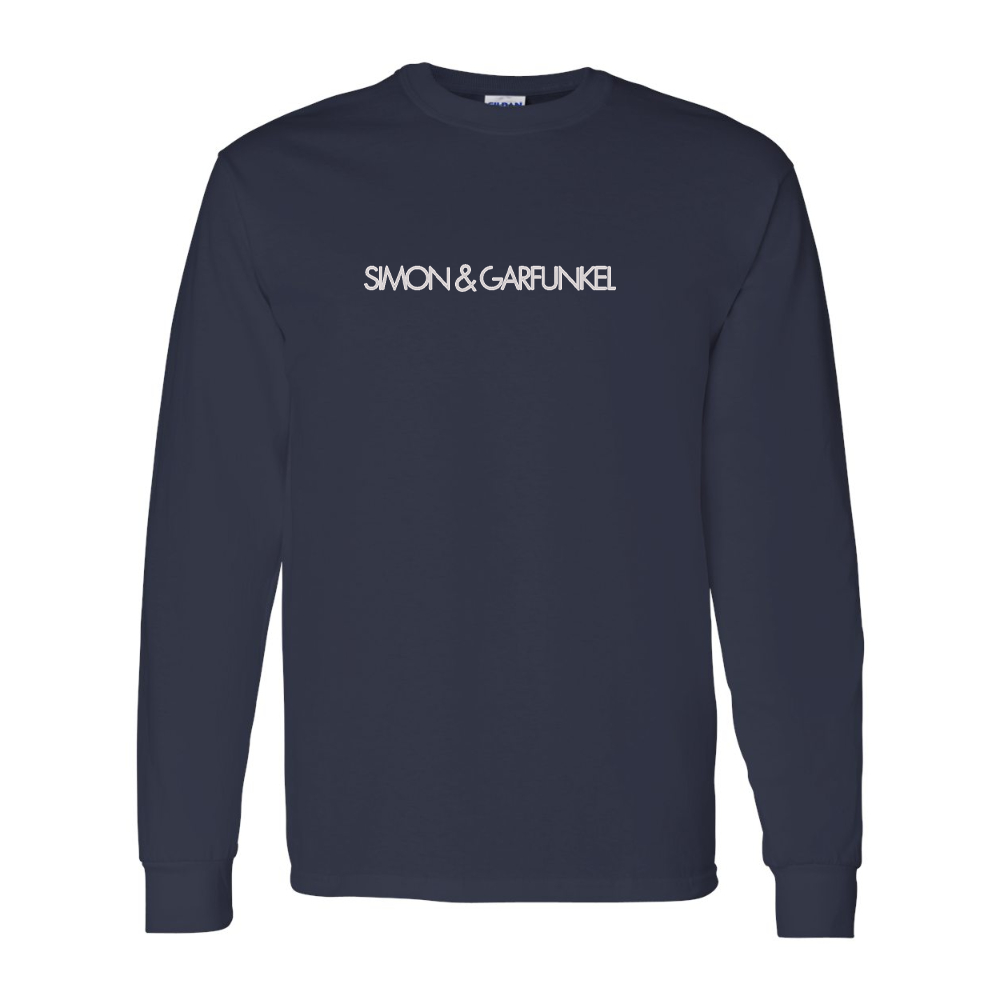 Men's Simon & Garfunkel Gildan Heavy Cotton Long Sleeve T-Shirt
