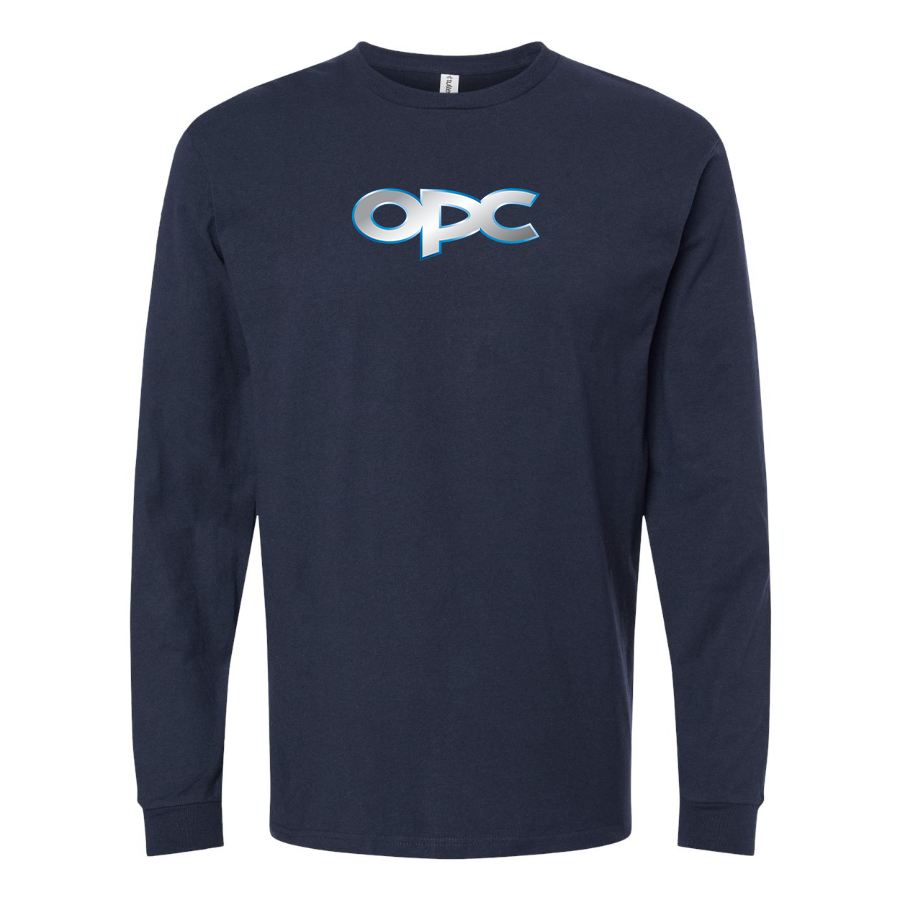 Men's Opel Performance Center Logo Cotton Long Sleeve T-Shirt