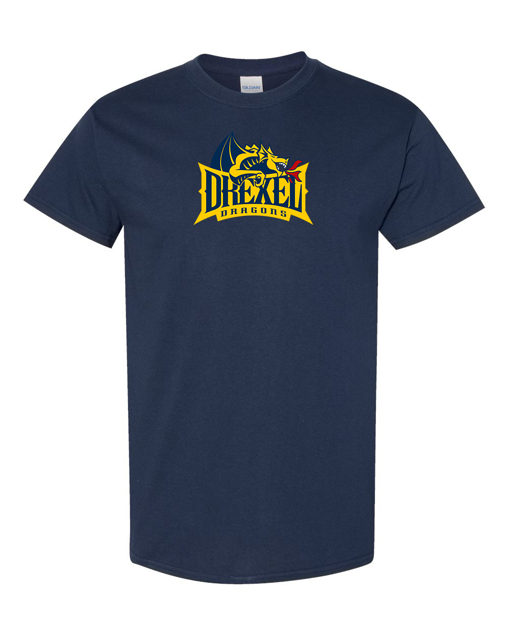 Men's Drexel Dragons Gildan Heavy Cotton T-Shirt