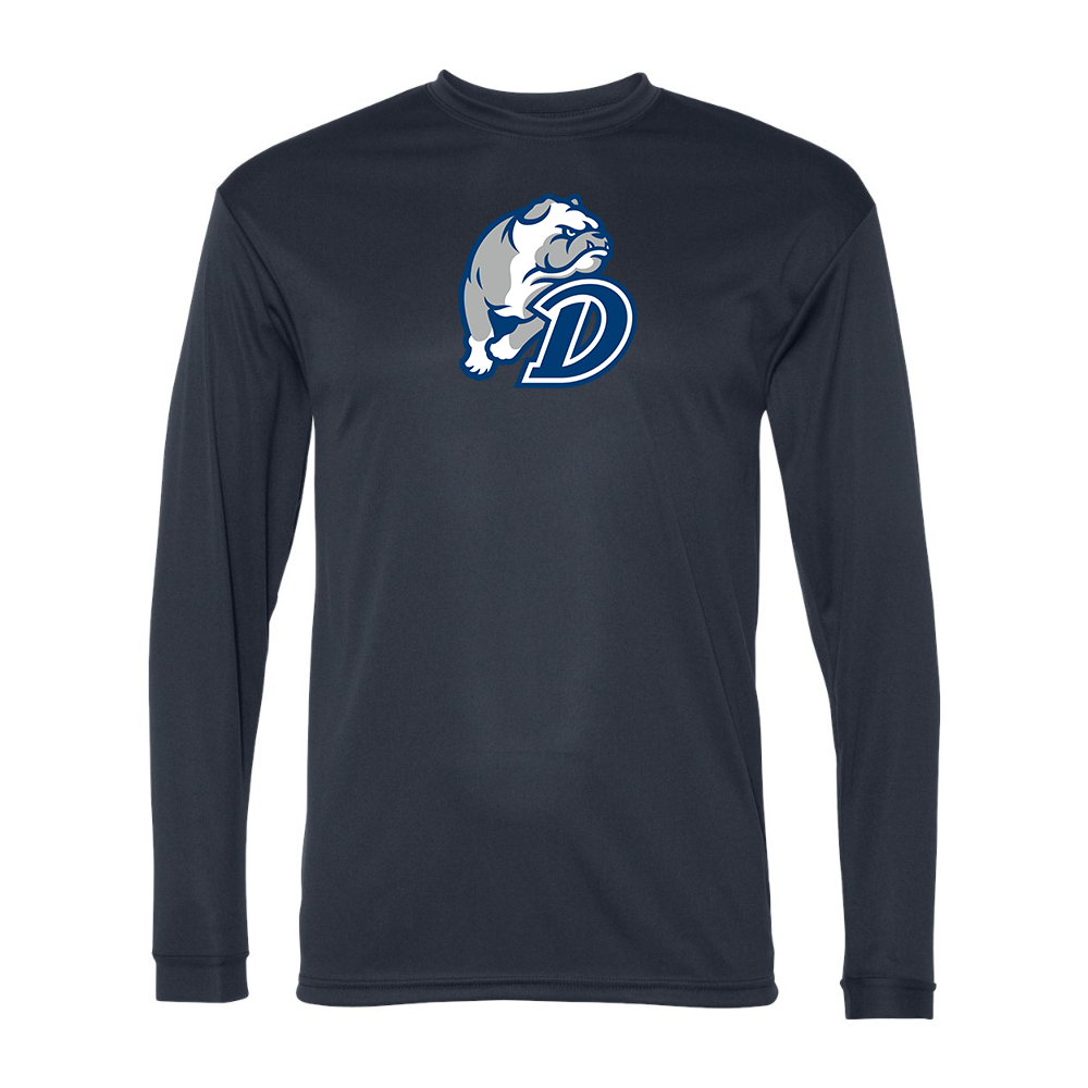 Men's Drake Bulldogs Performance Long Sleeve T-Shirt