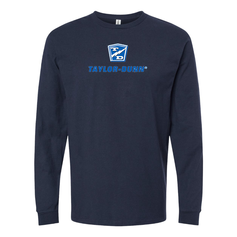 Men's Taylor Dunn Logo Cotton Long Sleeve T-Shirt
