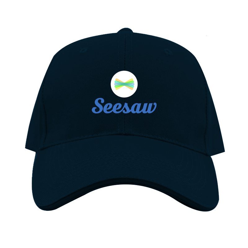 Seesaw Logo Dad Baseball Cap Hat