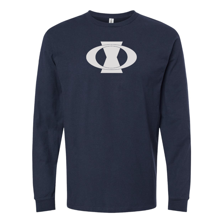 Men's Oltena Logo Cotton Long Sleeve T-Shirt