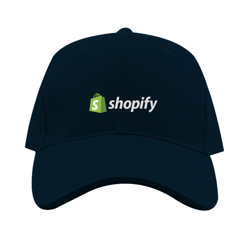 Shopify Logo Dad Baseball Cap Hat
