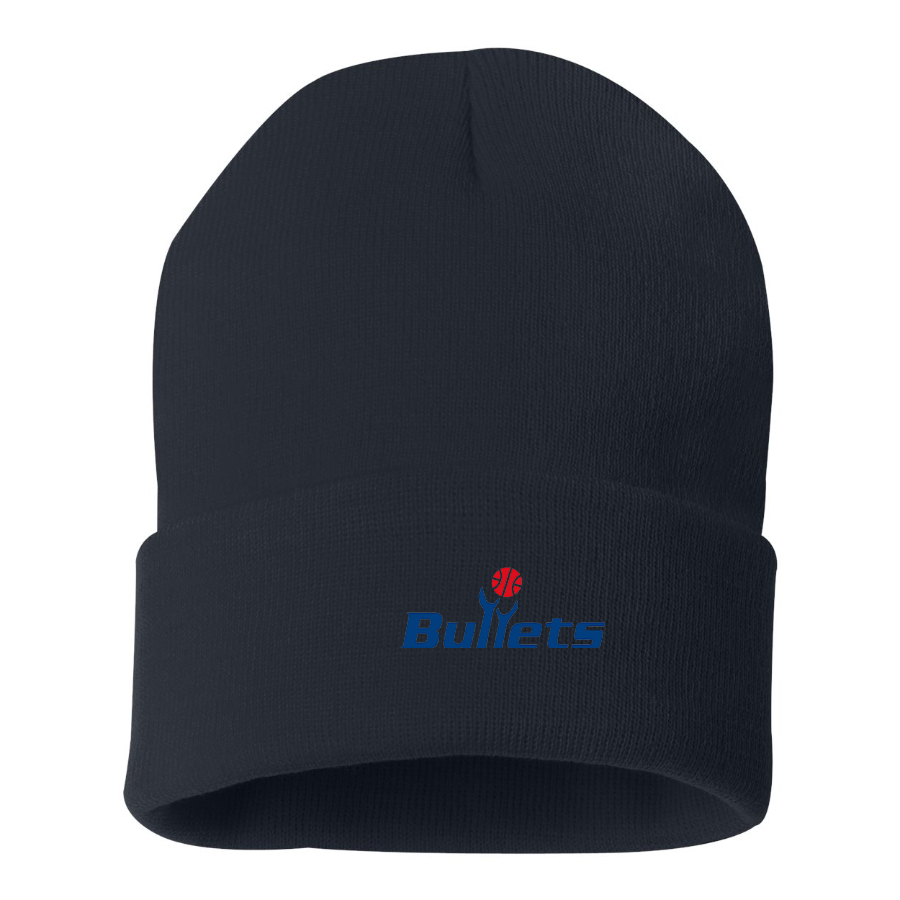 Baltimore Bullets Logo Beanie Hat