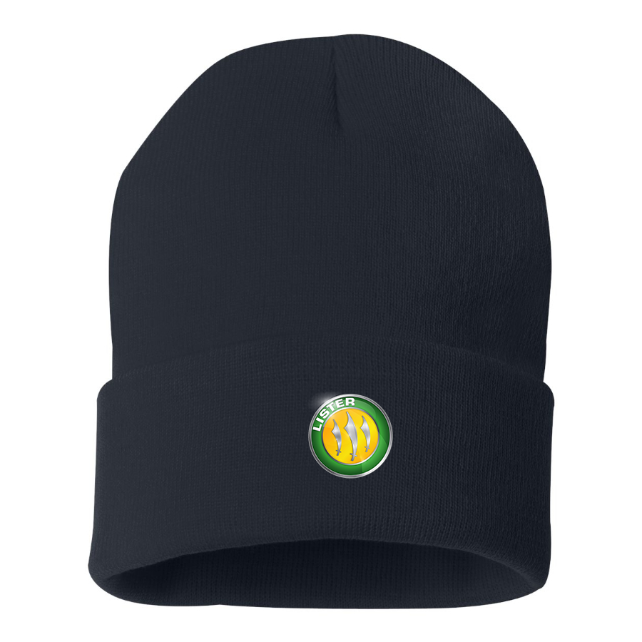 Lister Motor Company Logo Beanie Hat