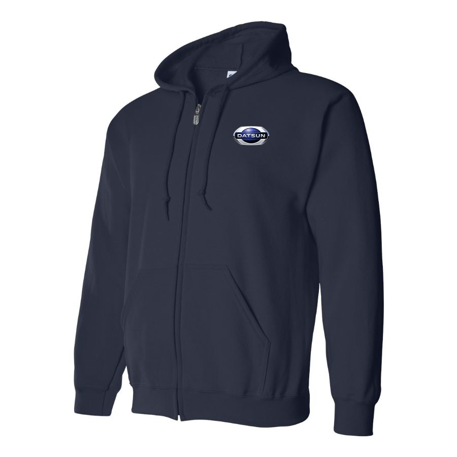 Men's Datsun Logo Zipper Hoodie