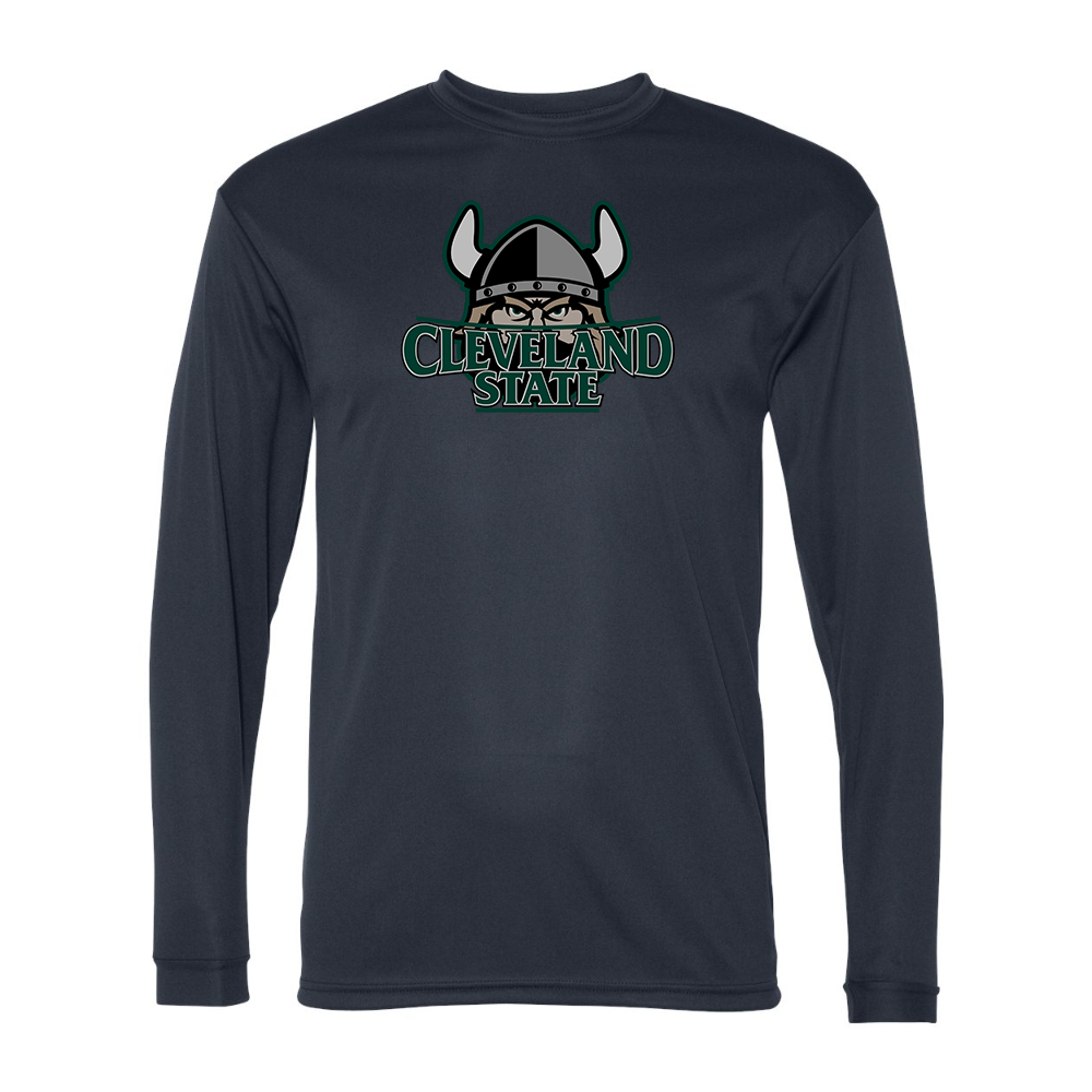 Men's Cleveland State Vikings Performance Long Sleeve T-Shirt