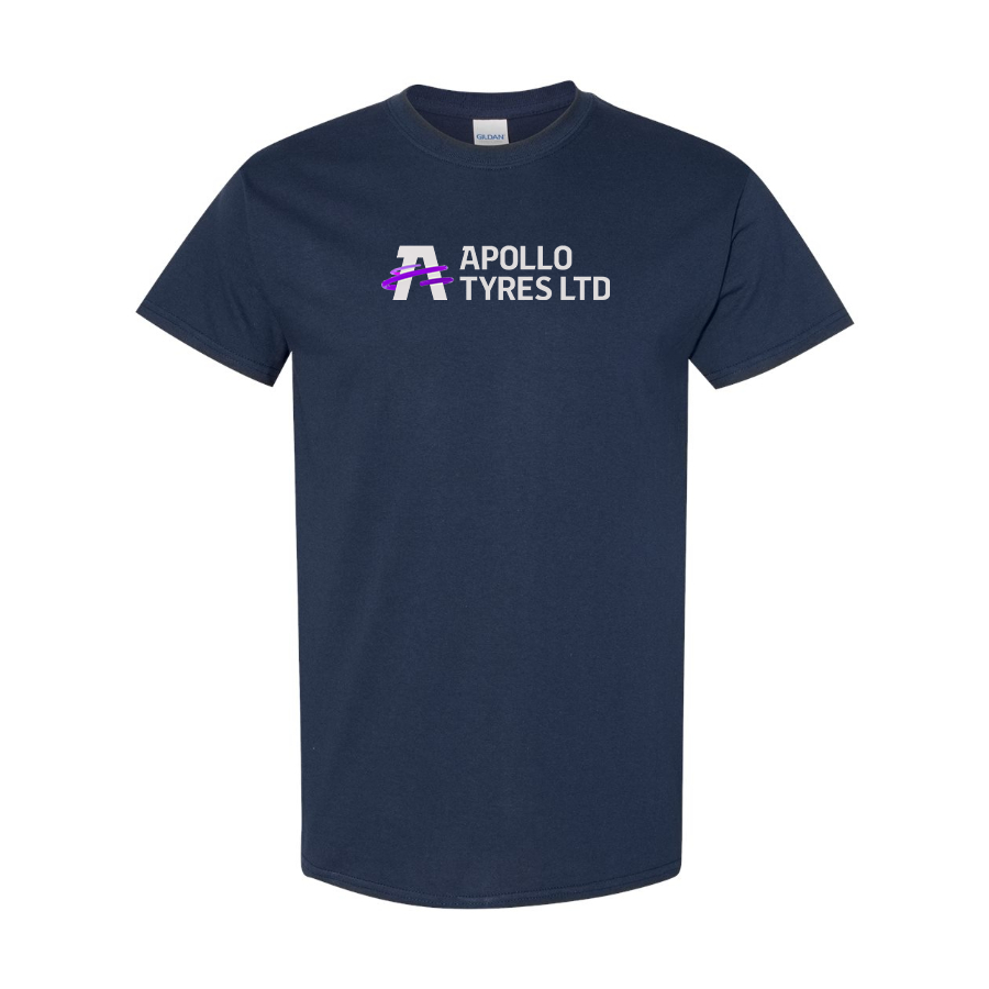 Men's Apollo Tyres Logo Cotton T-Shirt