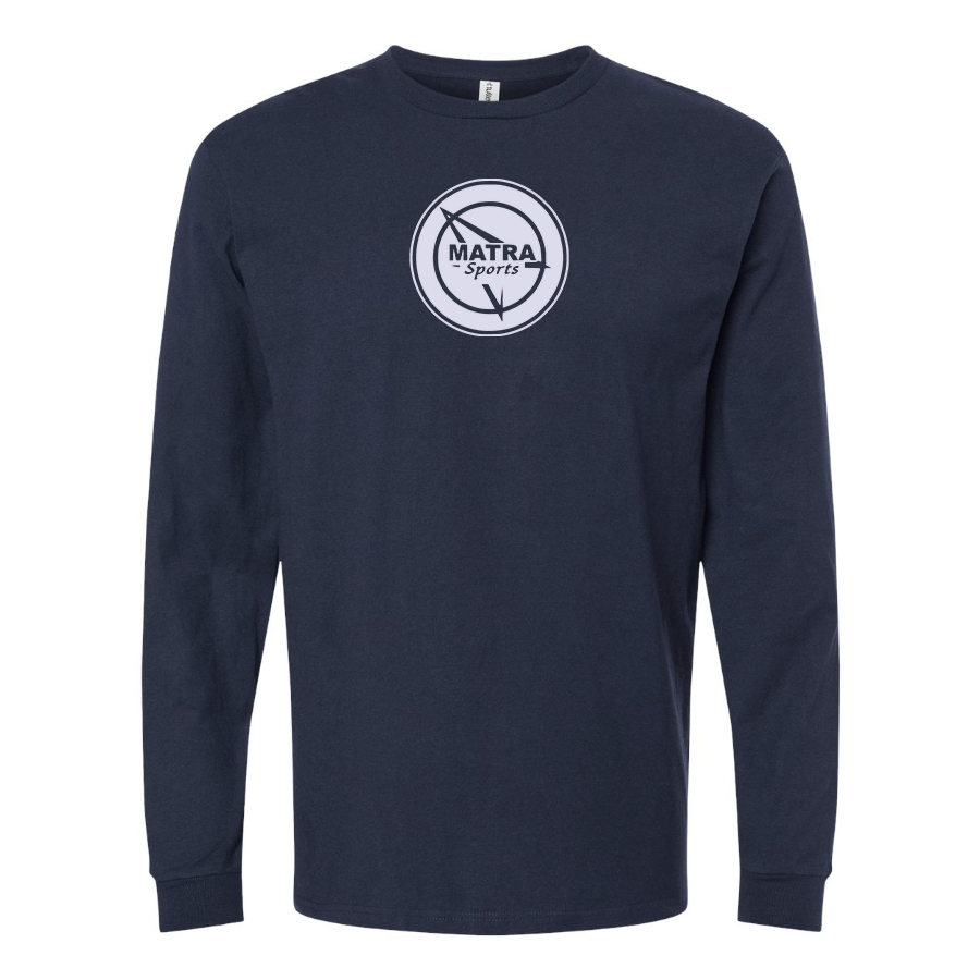 Men's Matra Sports Logo Cotton Long Sleeve T-Shirt
