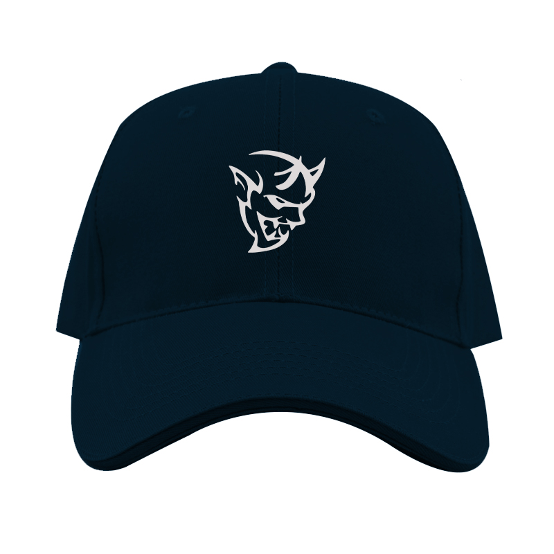 Dodge Demon Logo Dad Baseball Cap Hat