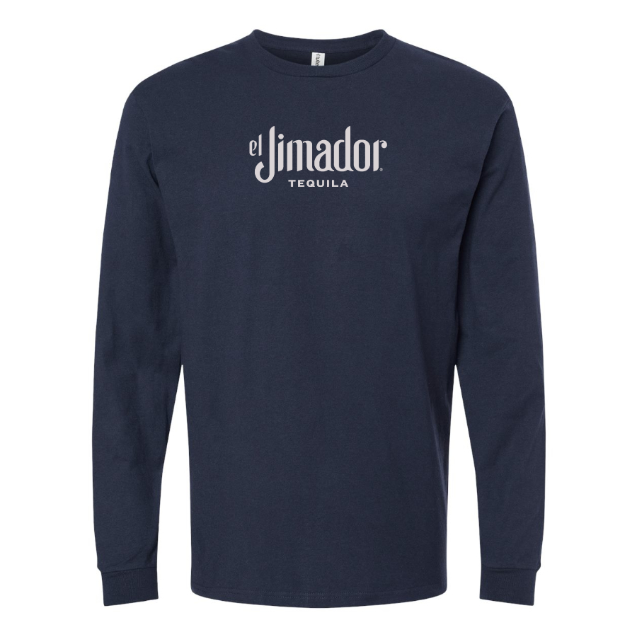 Men's El Jimador Logo Cotton Long Sleeve T-Shirt