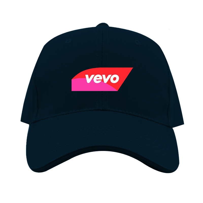 Vevo Thumbnail Banner Logo Dad Baseball Cap Hat