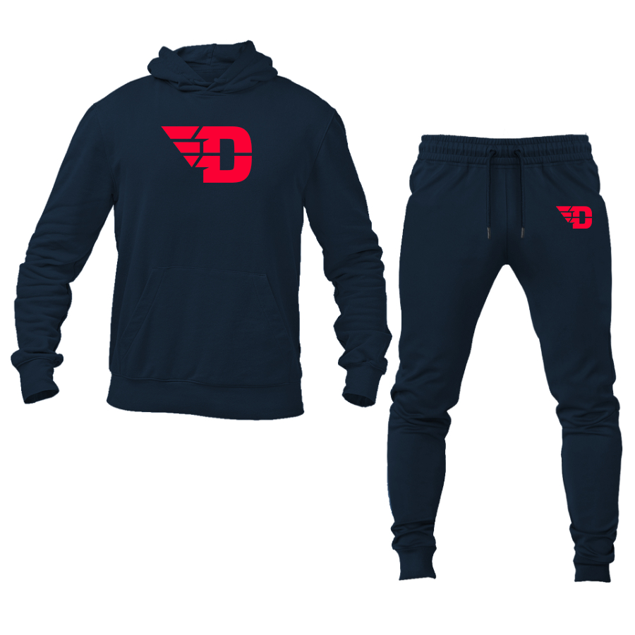 Men's Dayton Flyers Hoodie Joggers Set