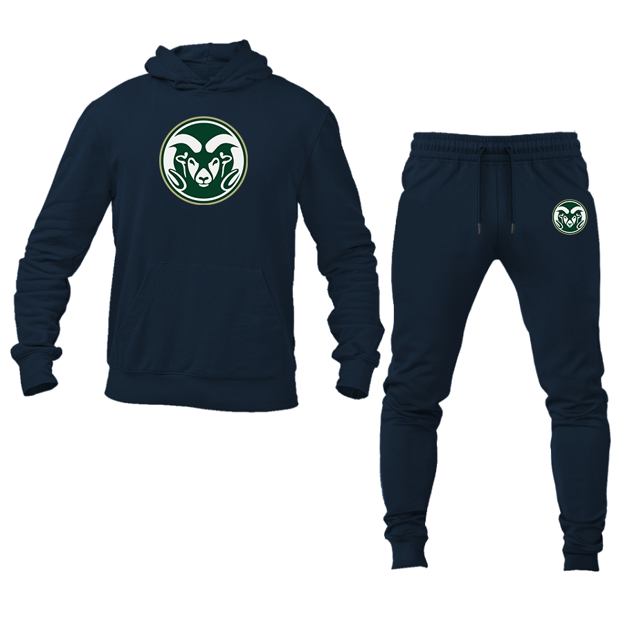 Men's Colorado State Rams Hoodie Joggers Set