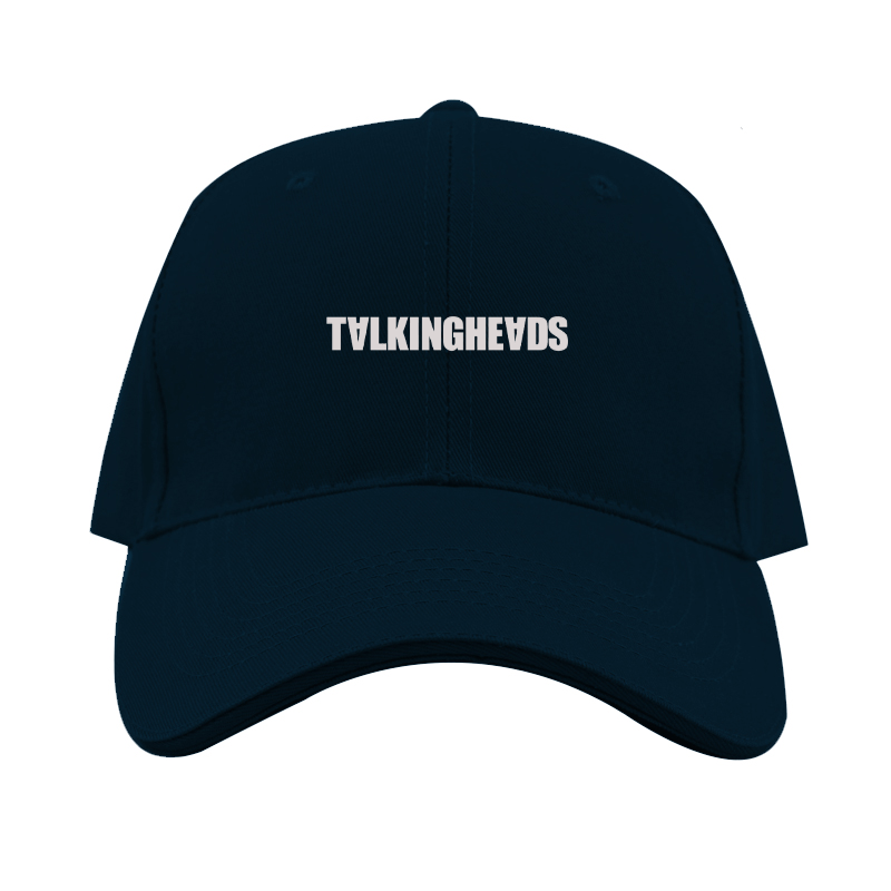 Talking Heads Logo Dad Baseball Cap Hat