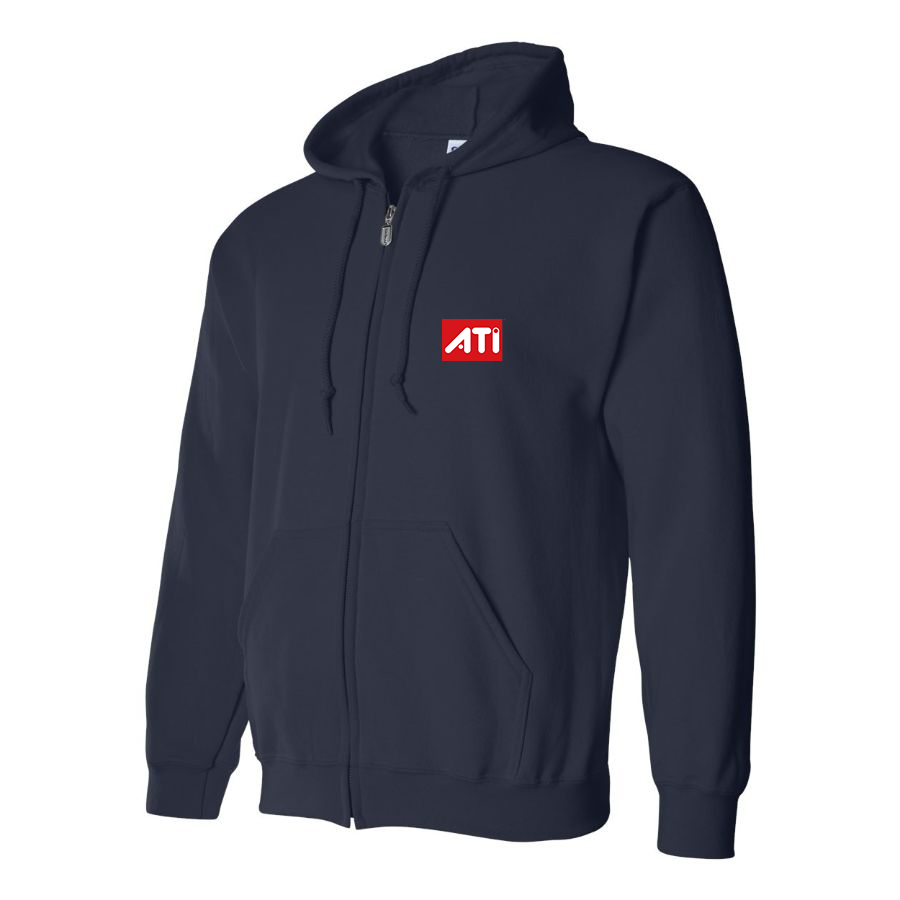 Men's ATI Logo Zipper Hoodie