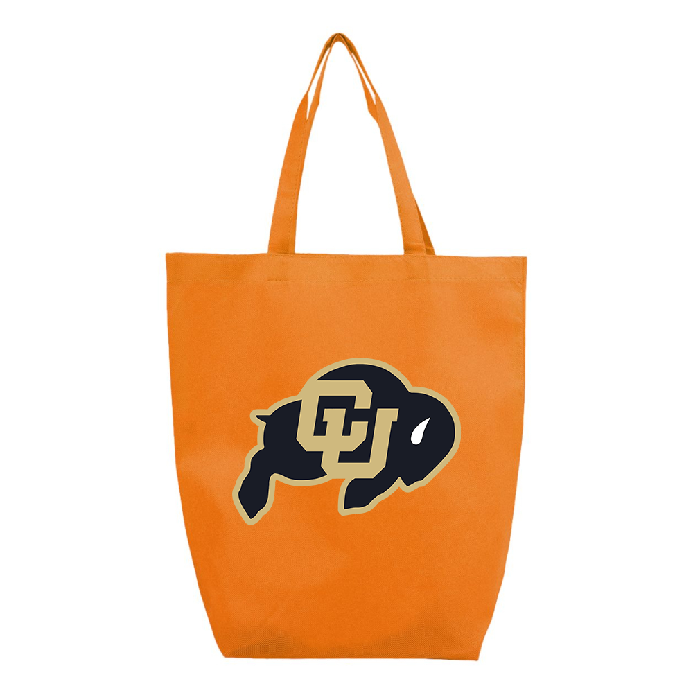 Colorado Buffaloes Q-Tees Non-Woven Gusset Bottom Tote