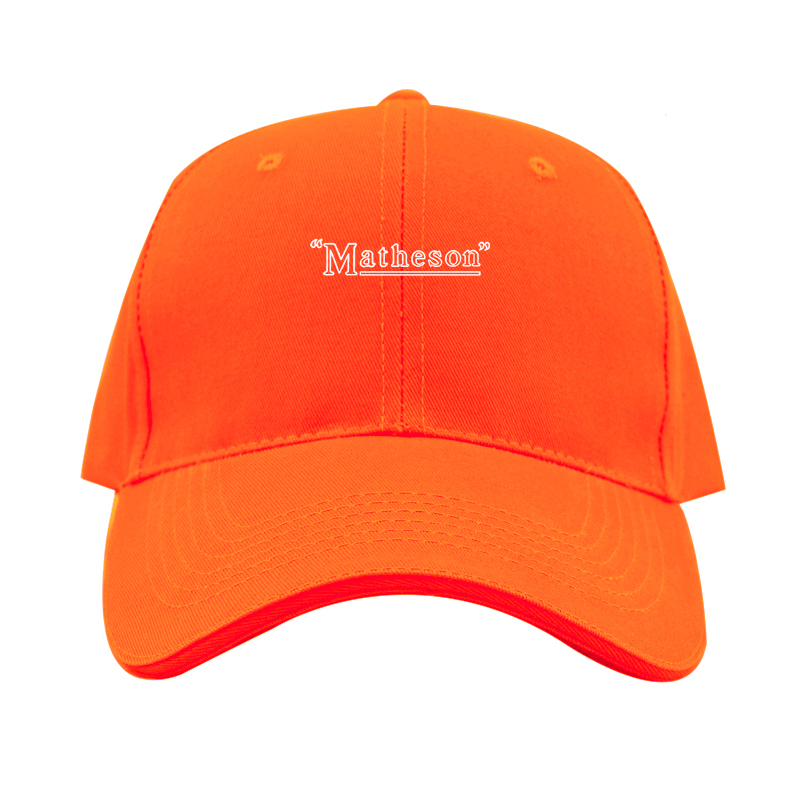 Matheson Logo Dad Baseball Cap Hat