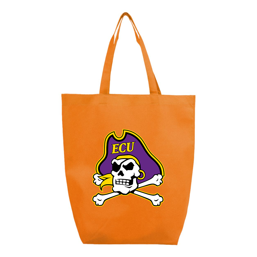East Carolina Pirates Q-Tees Non-Woven Gusset Bottom Tote
