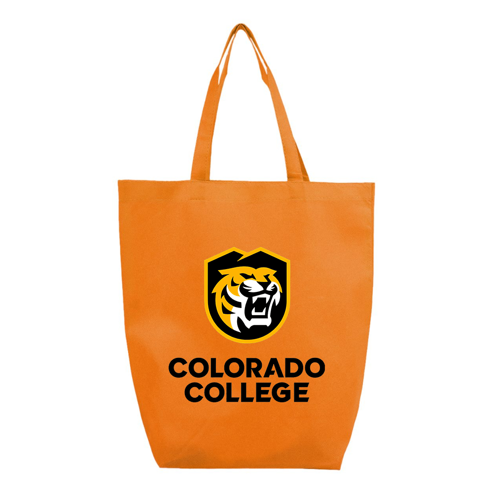 Colorado College Tigers Q-Tees Non-Woven Gusset Bottom Tote