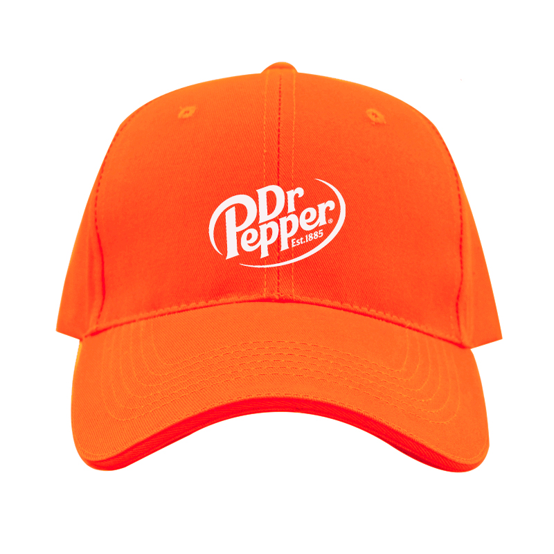 Dr Pepper Logo Dad Baseball Cap Hat