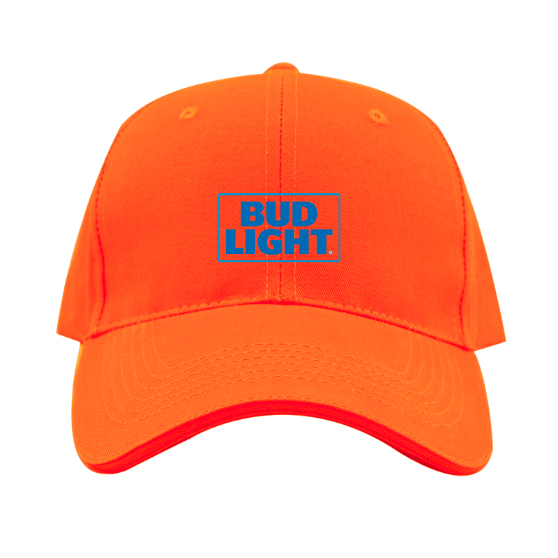 Bud Light Logo Dad Baseball Cap Hat