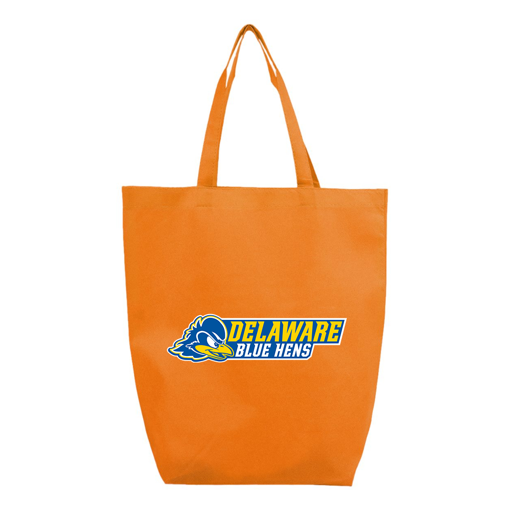 Delaware Blue Hens Q-Tees Non-Woven Gusset Bottom Tote
