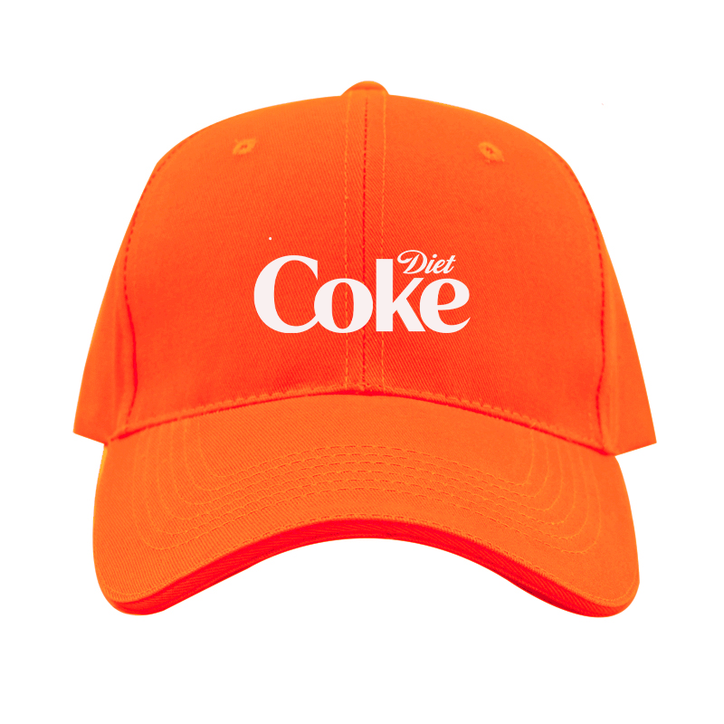 Diet Coke Logo Dad Baseball Cap Hat