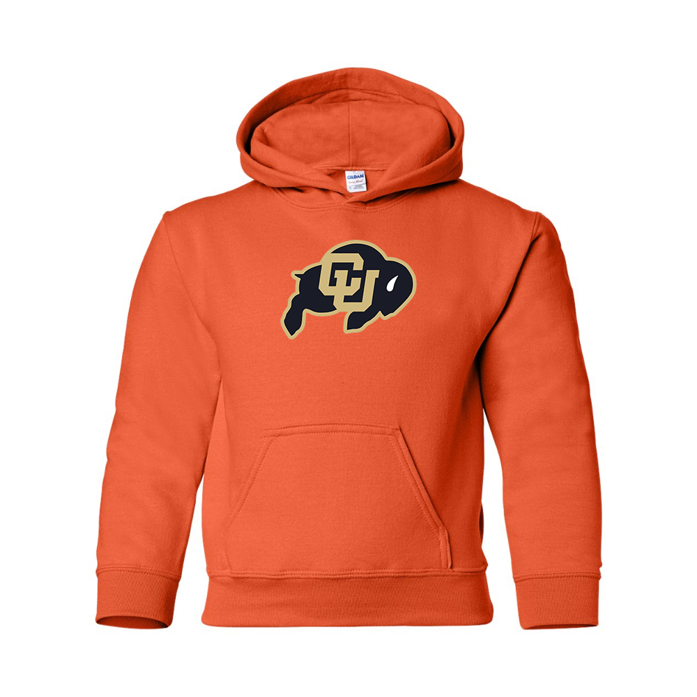 Youth Colorado Buffaloes Gildan Heavy Blend Hooded Sweatshirt