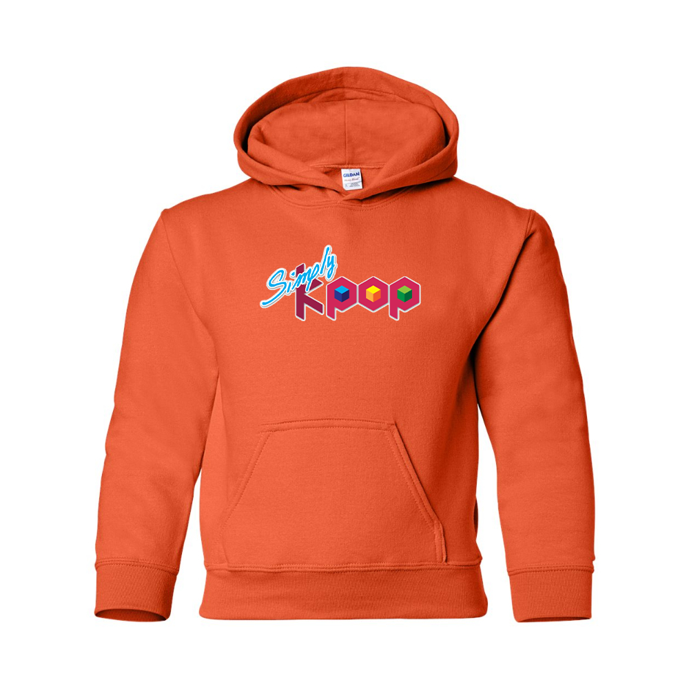 Youth Simply Kpop Gildan Heavy Blend Hooded Sweatshirt