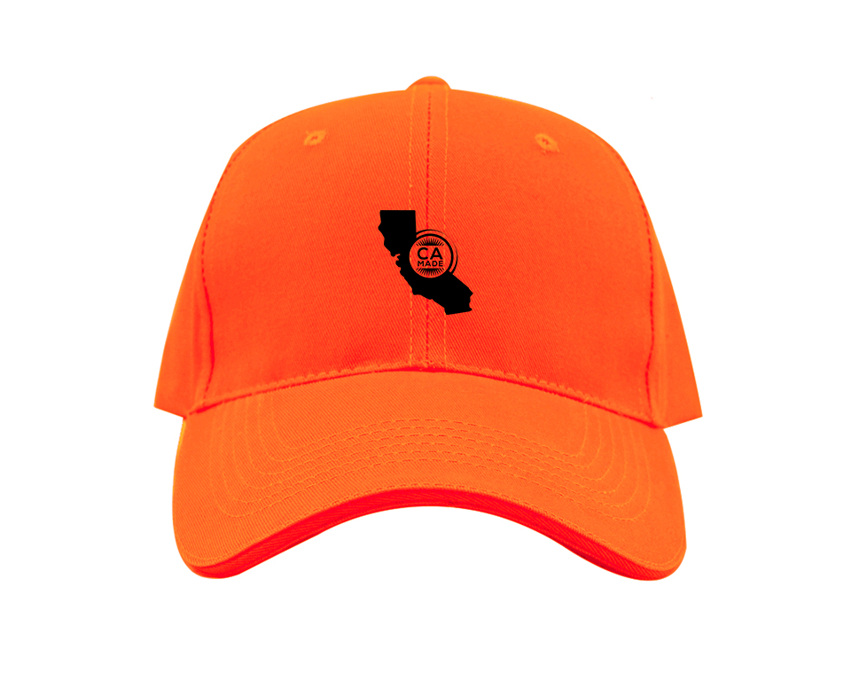 California Made Logo Dad Baseball Cap Hat