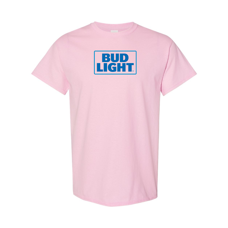 Men's Bud Light Logo Cotton T-Shirt