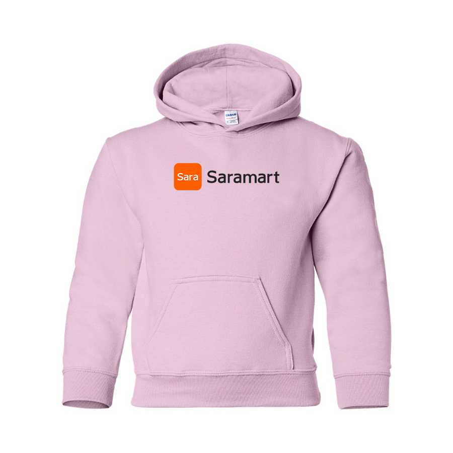Youth Saramart Logo Pullover Hoodie